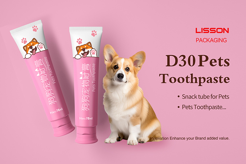 Toothpaste Tube Packaging for Dogs